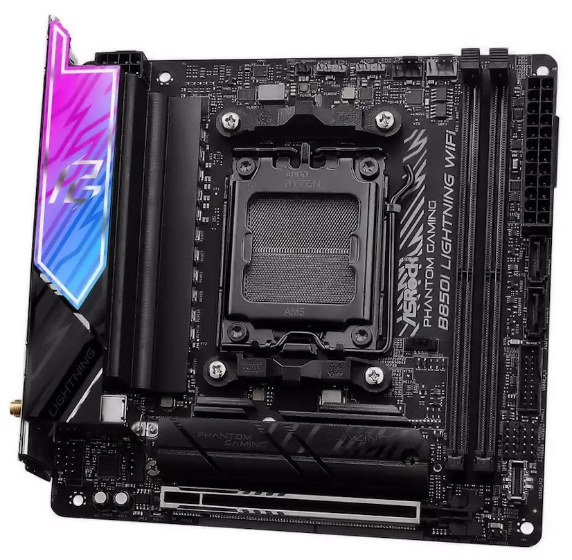 Montaje Placa Base ASRock B850I Lightning WIFI Vallecas Vallecas Gaming - Montaje Placa Base ASRock B850I Lightning WIFI Vallecas